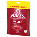 HALLS Relief Cherry Cough Drops, Economy Pack, 80 Drops