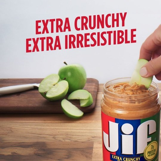 Jif Extra Crunchy Peanut Butter, 16-Ounce Jar