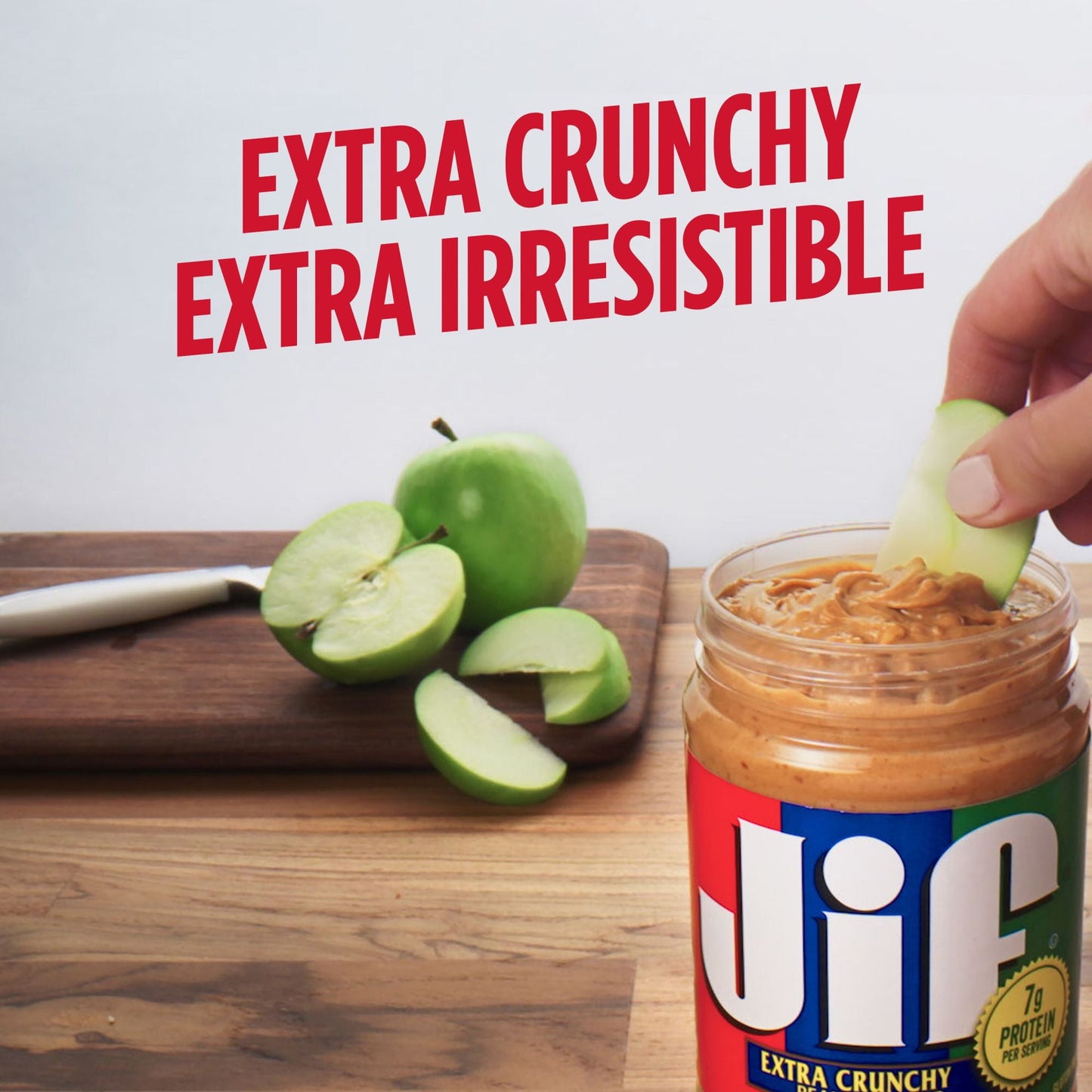 Jif Extra Crunchy Peanut Butter, 40-Ounce Jar