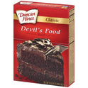 Duncan Hines Classic Devils Food Cake Mix 16.5 oz Box