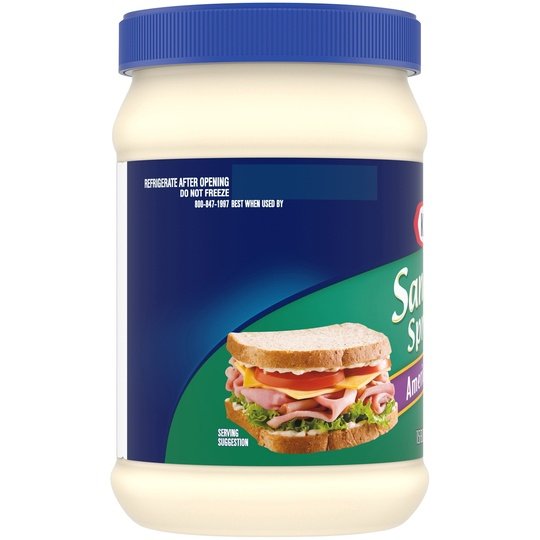 Kraft America's Favorite Sandwich Spread, 15 fl oz Jar