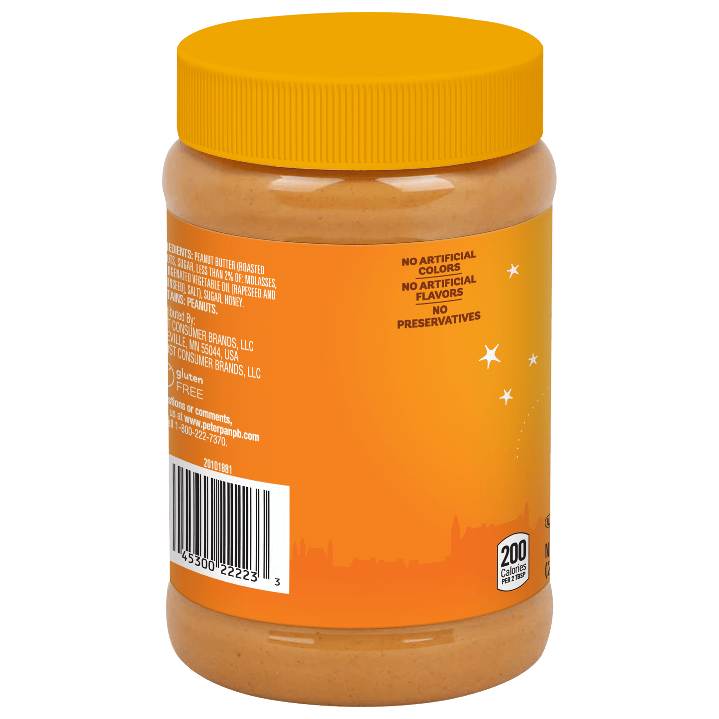 Peter Pan Creamy Honey Roast Peanut Butter Spread, 40 OZ Jar