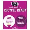 Kellogg's Raisin Bran Crunch Original Breakfast Cereal, Family Size, 22.5 oz Box