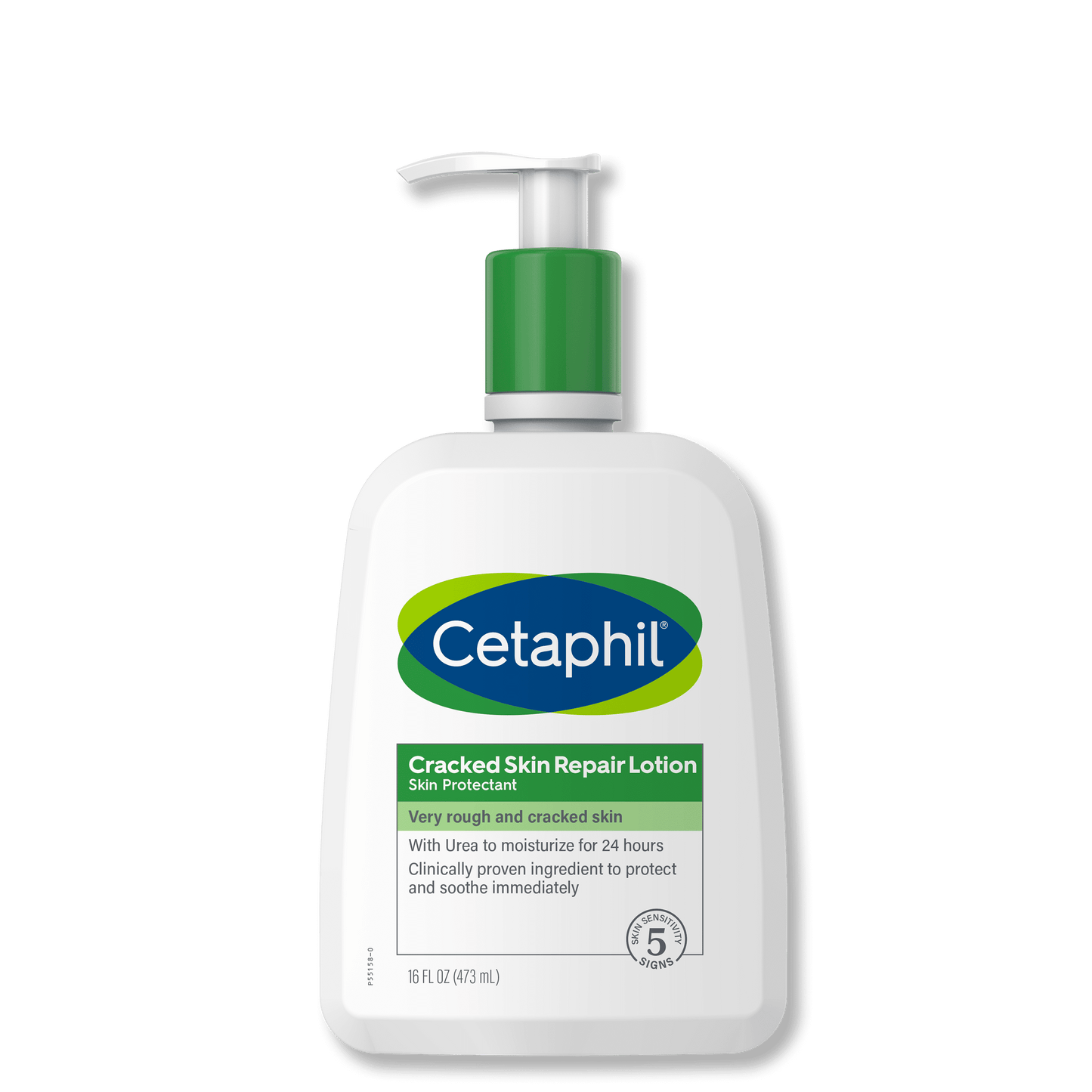 Cetaphil Cracked Skin Repair Lotion for Very Rough & Cracked Skin, 24-Hr Hydration, 16 oz