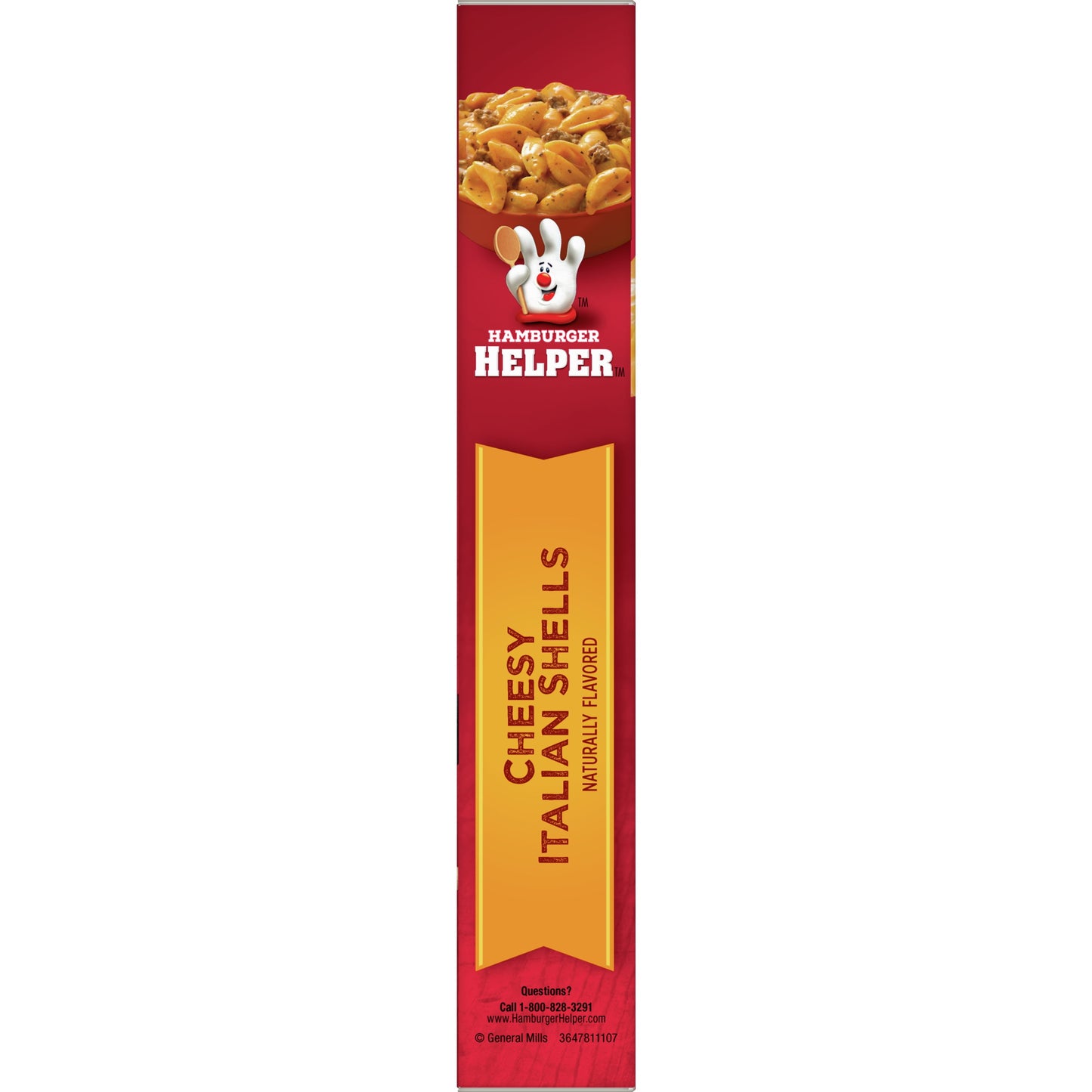 Hamburger Helper, Cheesy Italian Shells, 6.1 oz Box