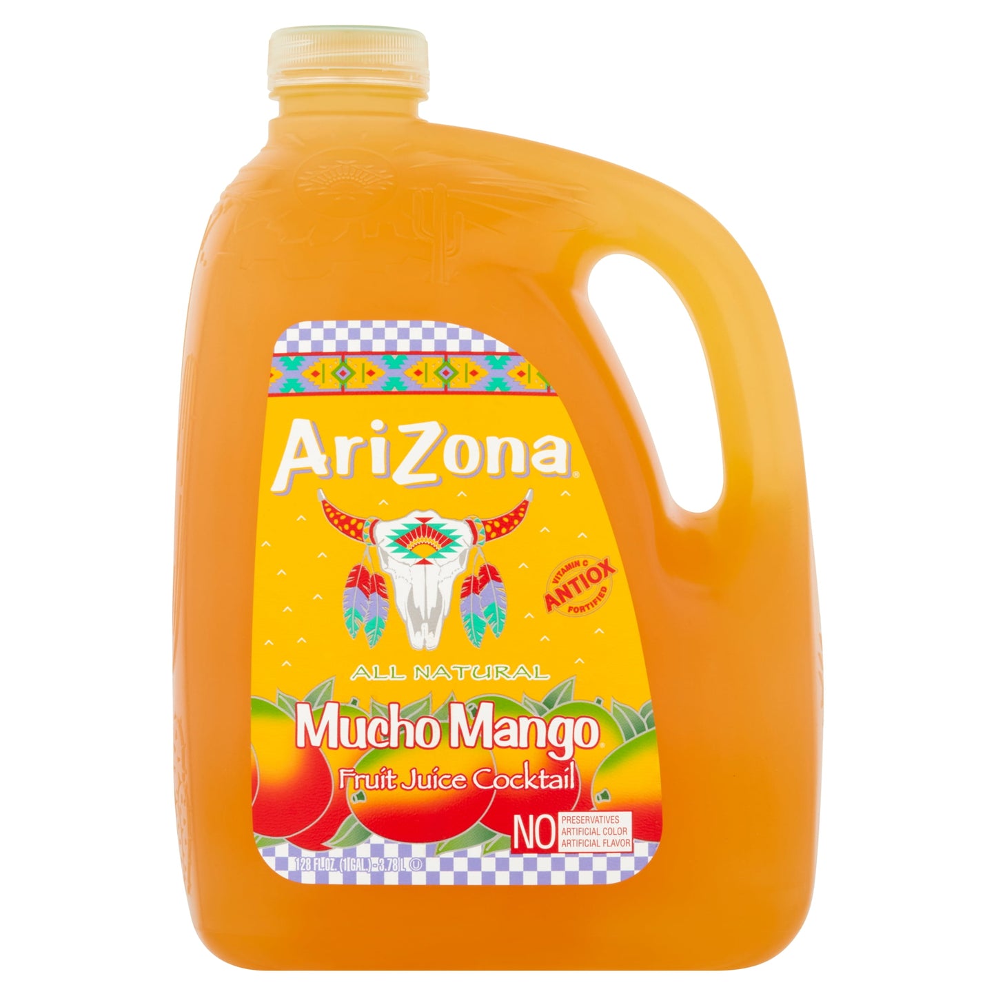 AriZona Kiwi Mucho Mango Juice Cocktail, 128 Fl. Oz.