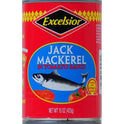 Excelsior Jack Mackerel in Tomato Sauce, 15 oz