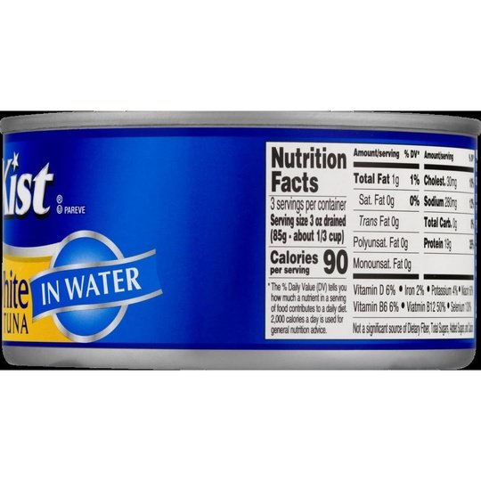 StarKist Solid White Albacore Tuna in Water, 12 oz Can