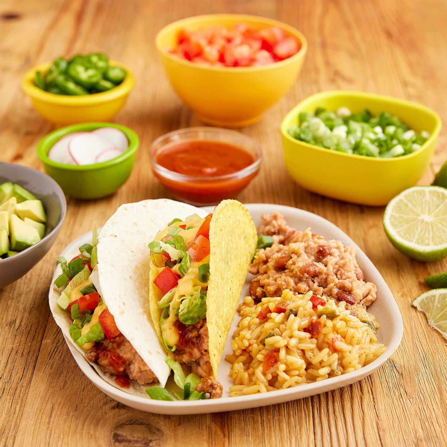 Old El Paso Taco Dinner Kit, Hard & Soft, 11.4 oz.