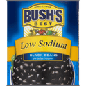 Bush's Low Sodium Black Beans, 108 oz, Can