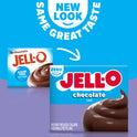 Jell-O Chocolate Flavor Zero Sugar Instant Reduced Calorie Pudding & Pie Filling Mix, 1.4 oz Box