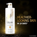 Olay Cleansing & Firming Women's Body Wash with Vitamin B3 and Collagen, All Skin Types, 20 fl oz