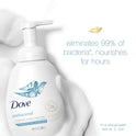 Dove Antibacterial Daily Use Foaming Hand Soap, 10.1 fl oz