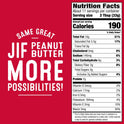 Jif Squeeze Creamy Peanut Butter, 13 oz. - Smooth, Creamy Texture, Portable Peanut Butter Pouch