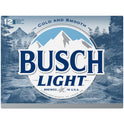 Busch Light Beer, 12 Pack Beer, 12 fl oz Cans, 4.1% ABV, Domestic