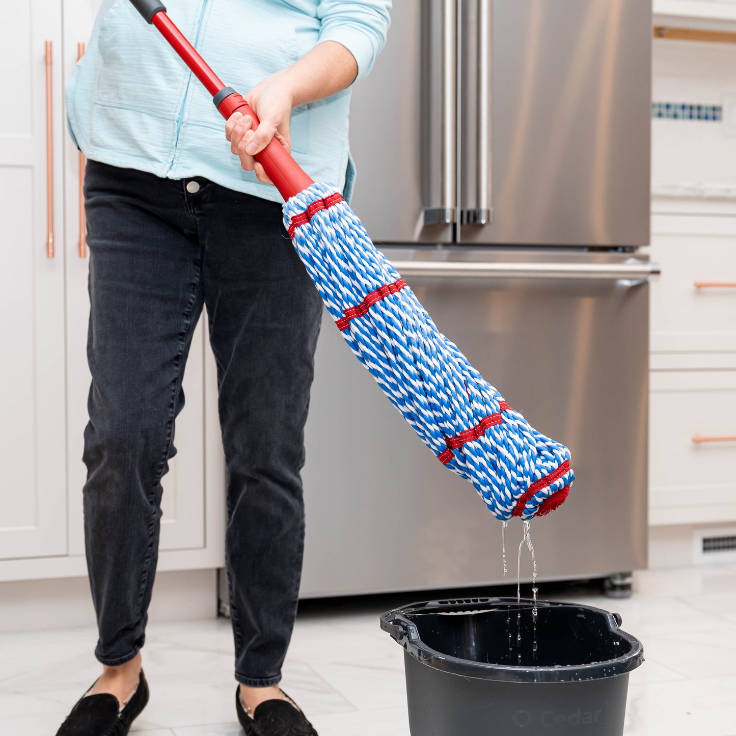 O-Cedar MicroTwist™ MAX Microfiber Mop, Removes 99% of Bacteria with Just Water