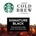 Starbucks Signature Black Cold Brew Coffee Concentrate, Multi-Serve Bottle, 32 fl oz