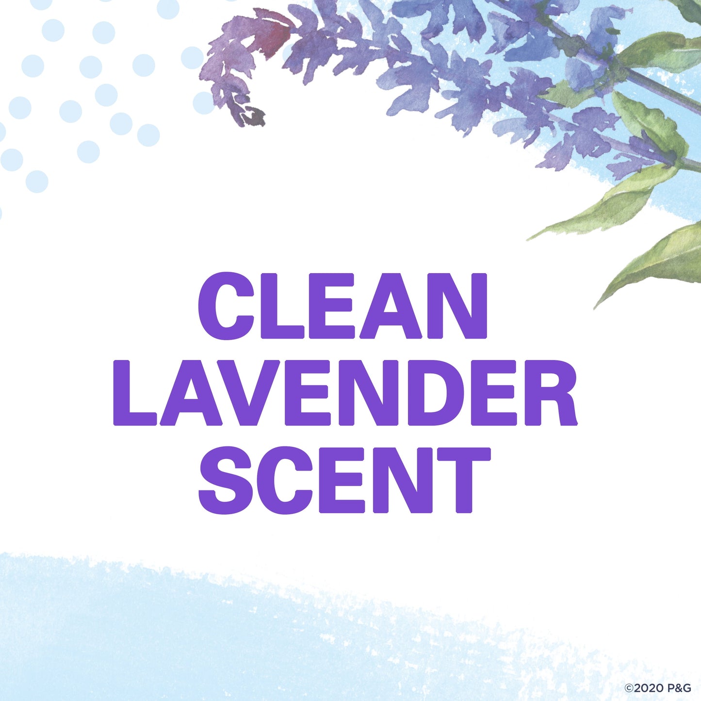 Secret Invisible Solid Antiperspirant Deodorant, Clean Lavender, 2.6 oz, Twin Pack