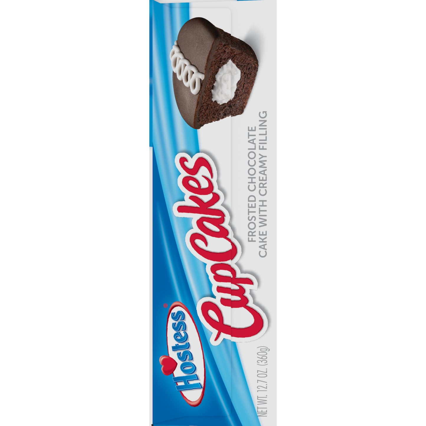 HOSTESS Chocolate Cup Cakes, Creamy, 8 count, 12.7 oz