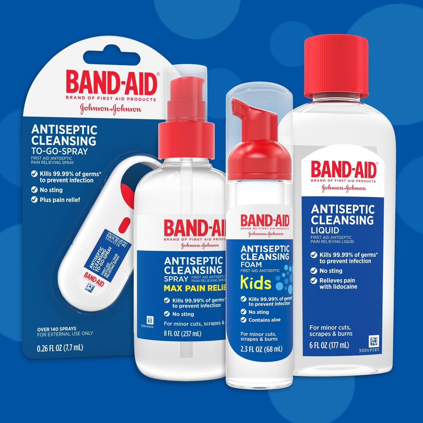 Band-AidBrand Pain Relieving Antiseptic Cleansing Liquid, 6 fl. Oz