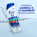 Head & Shoulders Men's 2 in 1 Dandruff Shampoo and Conditioner, Old Spice Pure Sport, 28.2 fl oz