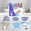 Mr. Clean Magic Eraser Bath with Febreze Lavender Scent, Cleaning Pads with Dura-Foam, 7 count