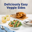 Birds Eye Steamfresh Sauced Parmesan Garlic Roasted Red Potatoes and Green Beans, Frozen Vegetables, 10.8 oz Bag (Frozen)