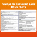 Voltaren Topical Arthritis Medicine Gel Pain Reliever for Arthritis, 1.7 Oz