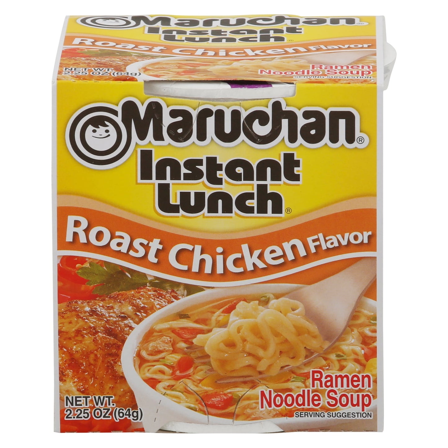 Maruchan Instant Lunch Roast Chicken Flavor Soup, 2.25 oz Shelf Stable Cup