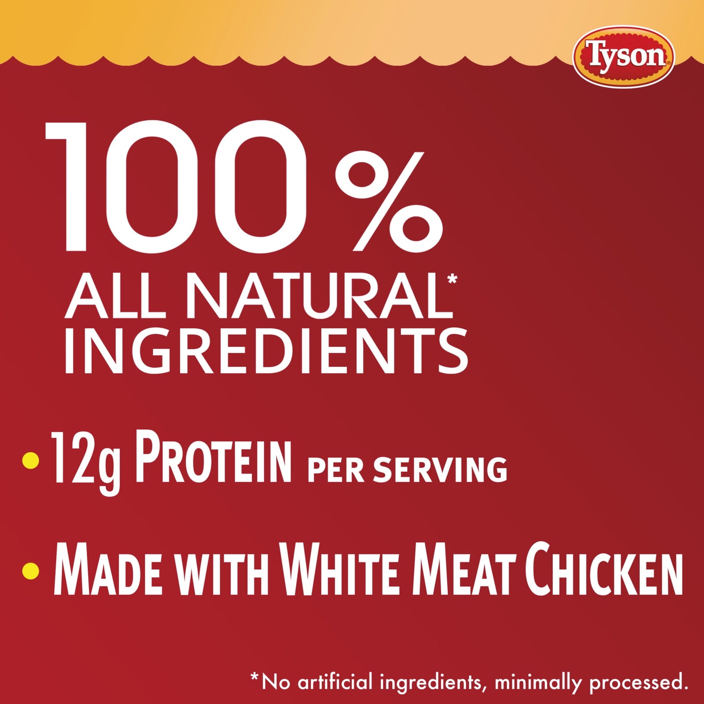 Tyson All Natural Fully Cooked Chicken Nuggets, 4.4 lb Bag (Frozen)