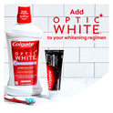 Colgate Optic White Whitening Toothpaste with Charcoal, Cool Mint Paste, 4.2 oz