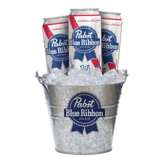 Pabst Blue Ribbon, 6 Pack, 16 fl oz Aluminum Can, 4.7% ABV, Domestic Lager