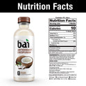 Bai Molokai Coconut Antioxidant Infused Flavored Water, 18 fl oz, Bottle