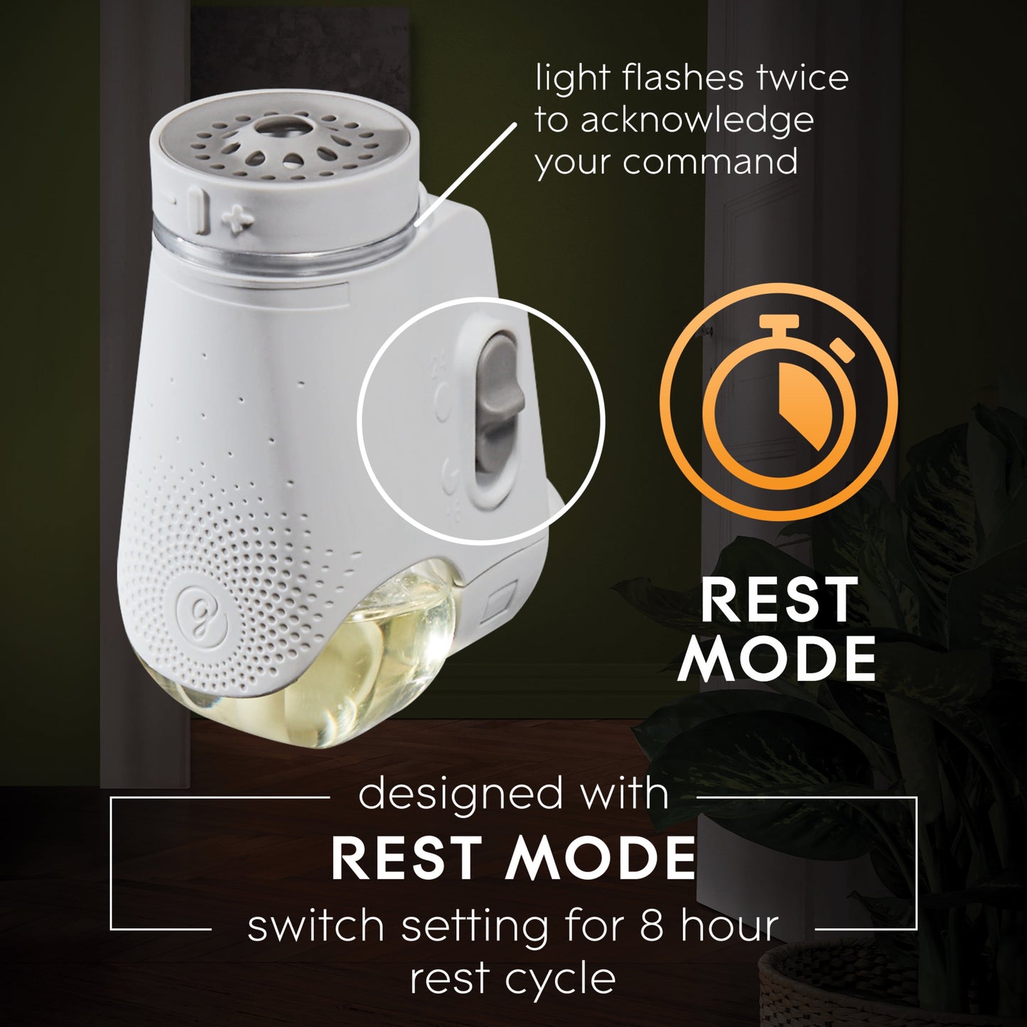 Glade PlugIns Plus Fragrance Warmer Advanced Controls