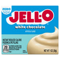 Jell-O White Chocolate Artificially Flavored Zero Sugar Instant Reduced Calorie Pudding & Pie Filling Mix, 1 oz. Box