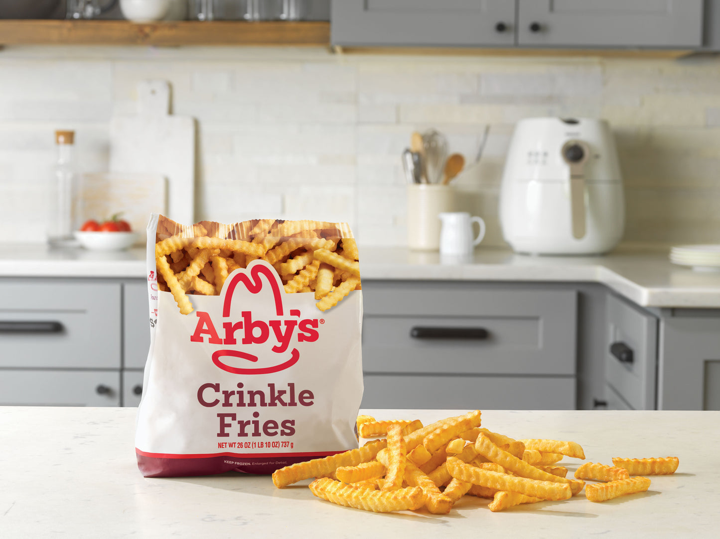 Arby's Crinkle Cut Fries, 26oz Bag (Frozen)