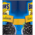 Bush's Low Sodium Black Beans, 108 oz, Can