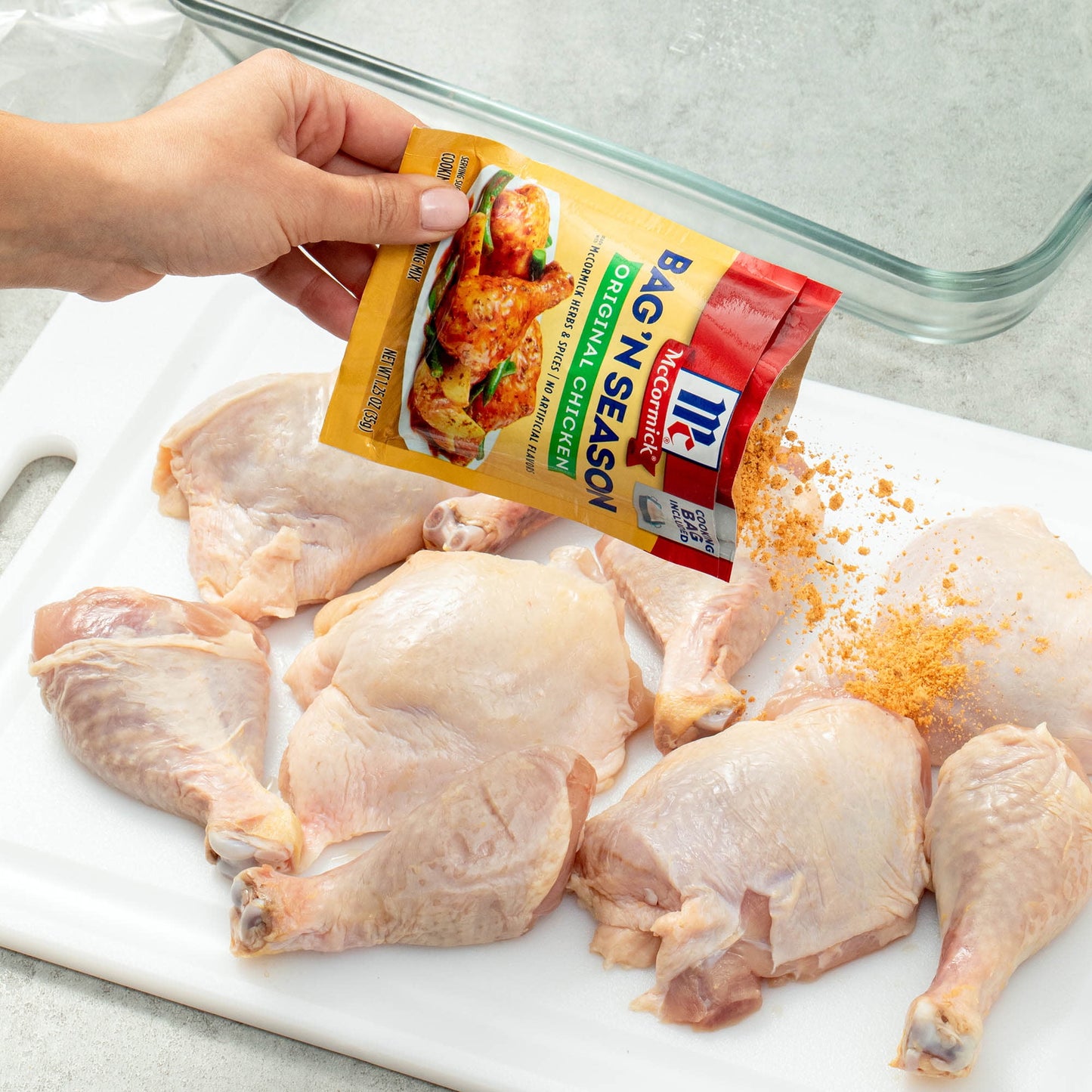 McCormick Bag 'n Season Chicken Seasoning Mix, 1.25 oz Mixed Spices & Seasonings