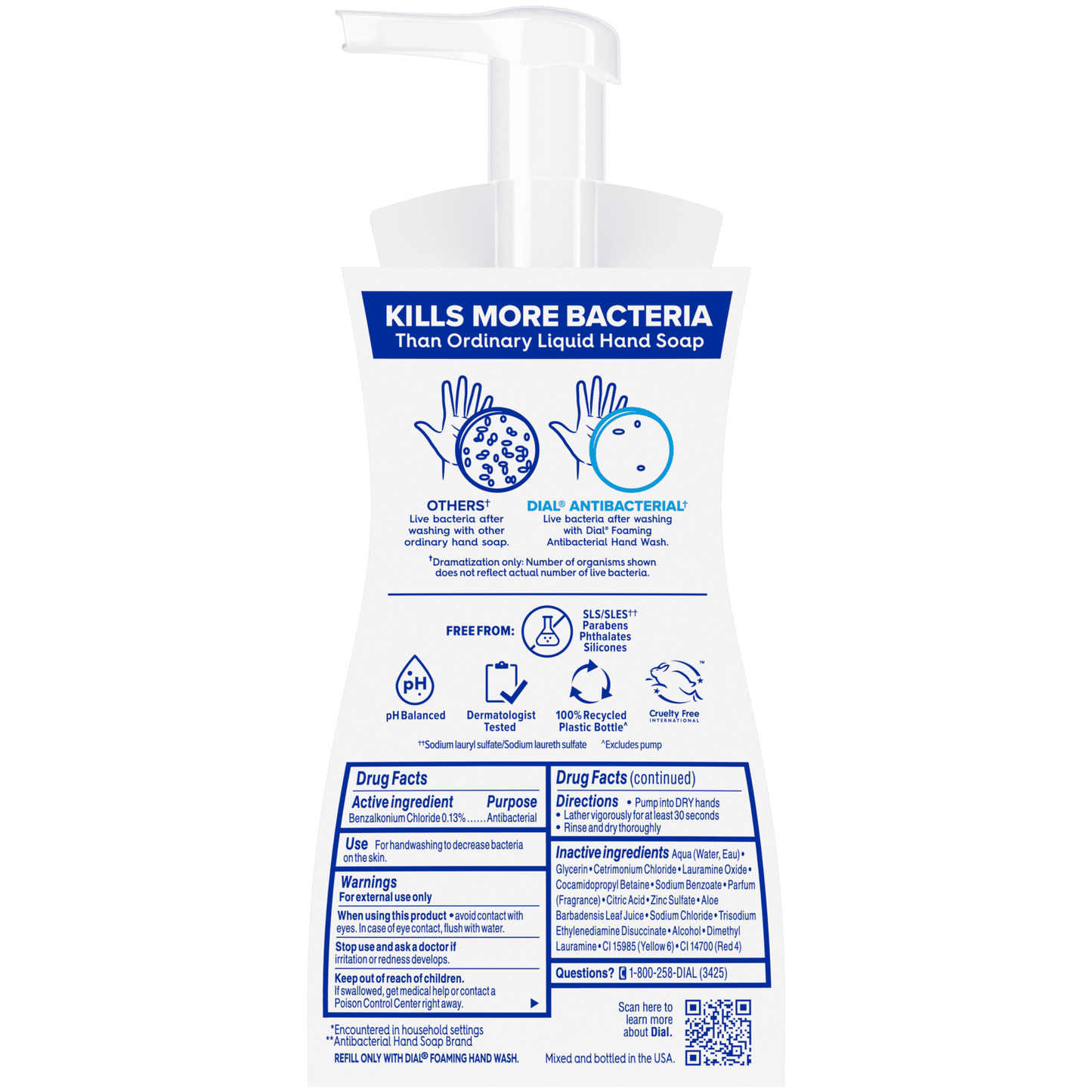 Dial Antibacterial Foaming Hand Wash, Citrus Sunburst, 7.5 fl oz