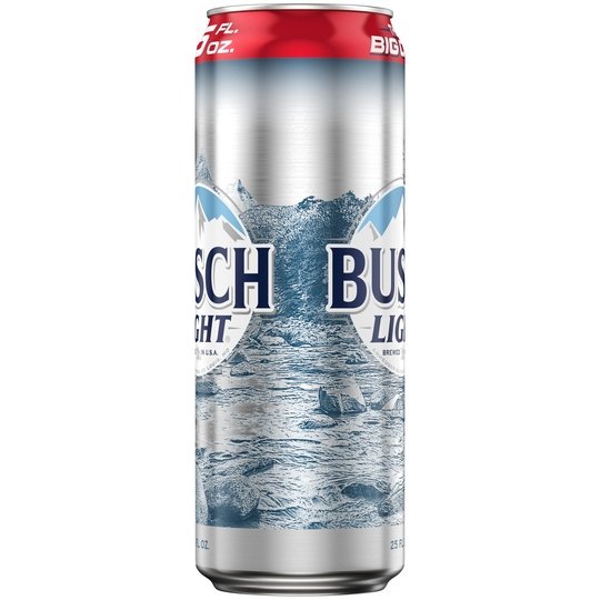 Busch Light Beer, 25 fl. oz. 1 Can, 4.1% ABV, Domestic, 3.2% ABV