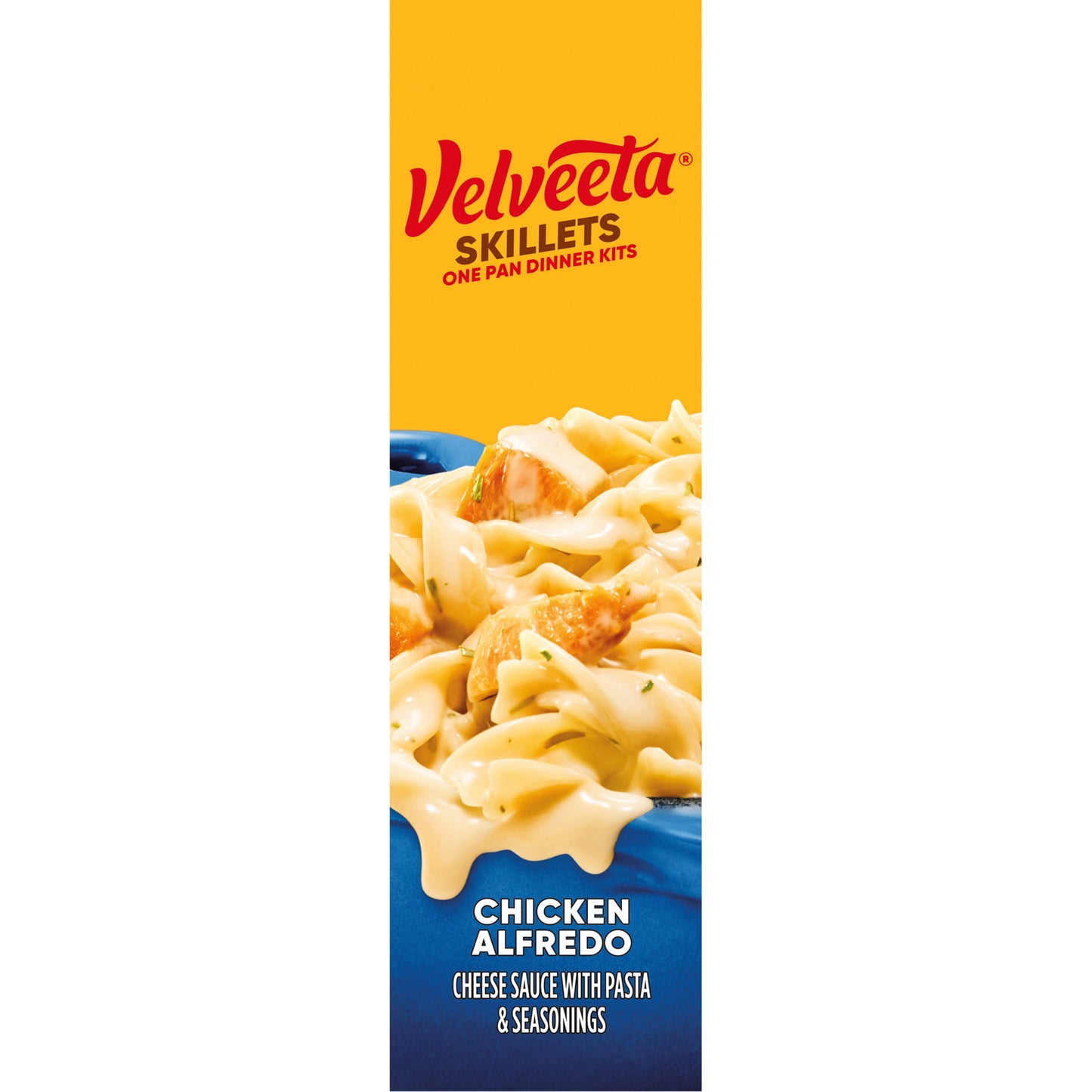 Velveeta Skillets Chicken Alfredo Dinner Kit, 12.5 oz Box