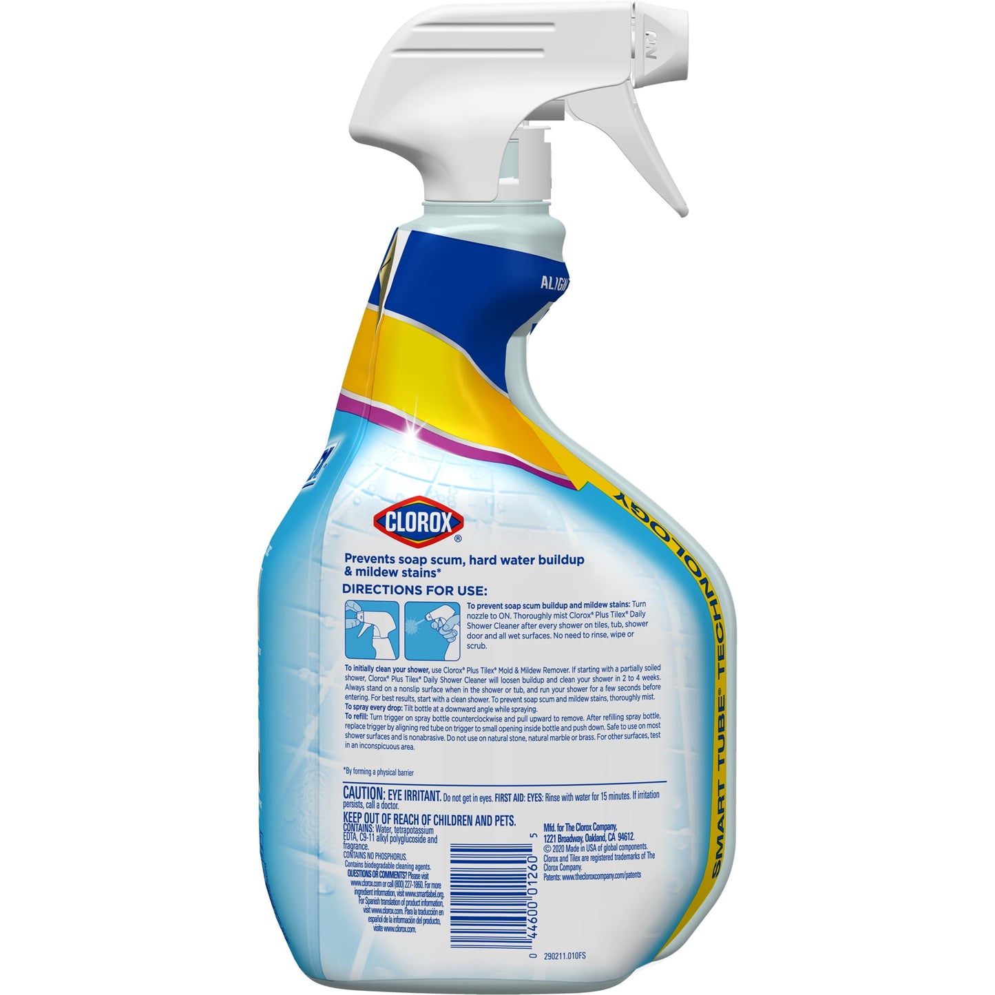 Clorox Plus Tilex Daily Shower Bathroom Cleaner Spray, 32 fl oz