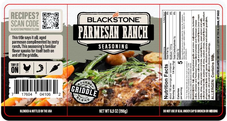 Blackstone Parmesan Ranch Savory Dry Mix Seasoning, 7.3 oz