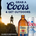 Coors Banquet Lager Beer, 6 Pack, 16 fl oz Cans, 5% ABV