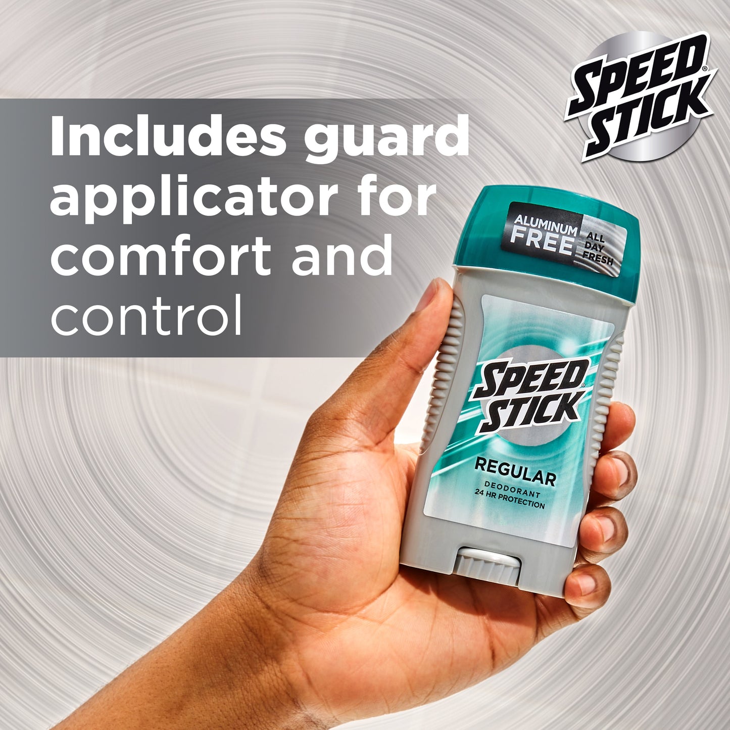 Speed Stick Deodorant for Men, Regular - 3 ounce (4 Pack)