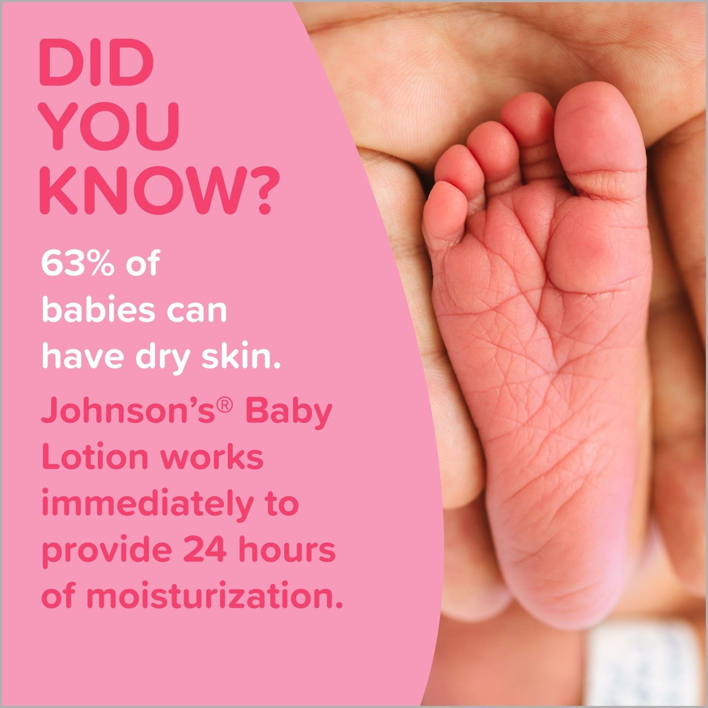 Johnson's Moisturizing Pink Baby Body Lotion with Coconut Oil, 27.1 oz