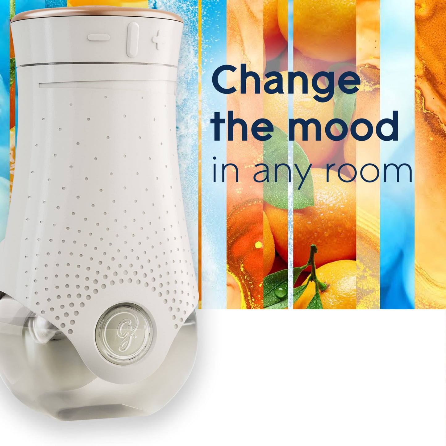 Glade PlugIns Scented Oil 2 Refills, Glade Plug in refills, Air Freshener, Coastal Sunshine Citrus™, 2 x 0.67 oz