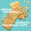 CLIF BAR Thins - White Chocolate Macadamia Nut Flavor - Crispy Snack Bars - Made with Organic Oats - Non-GMO - Plant-Based - 100 Calorie Packs - 0.78 oz. (7 Pack)