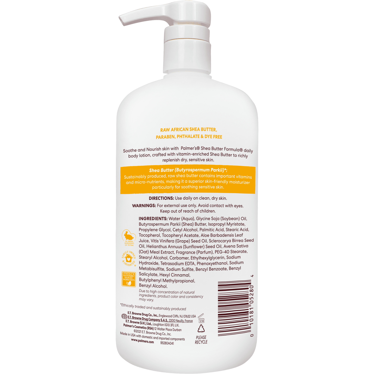 Palmer's Shea Butter Formula Raw Shea Nourishing Body Lotion, 33.8 fl. oz.