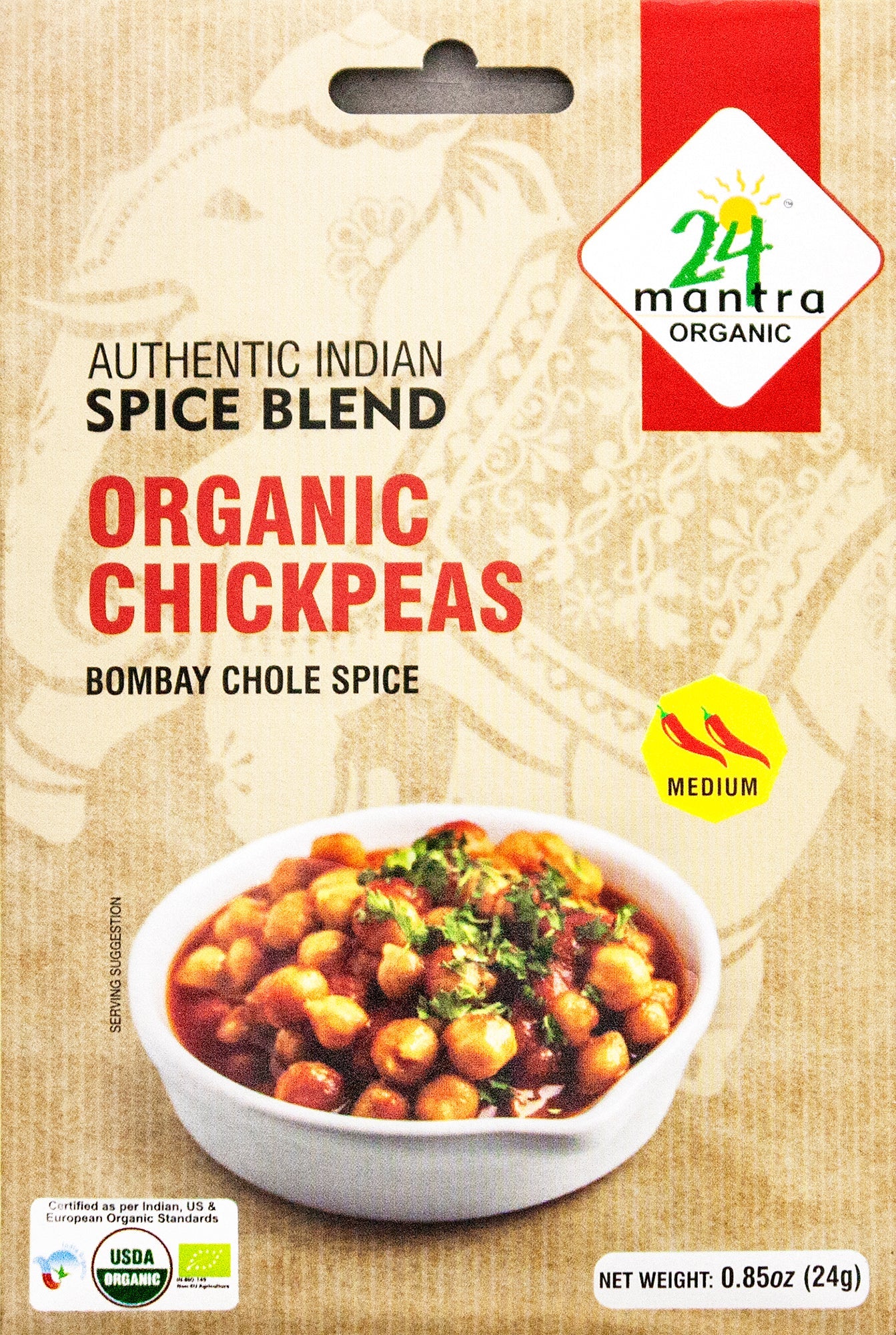 Chickpeas Chole Spices